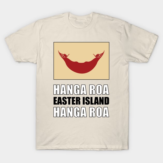 Flag of Easter Island T-Shirt by KewaleeTee